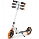 Lionelo hulajnoga z amortyzatorem 100kg Luca White orange