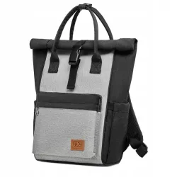 Pojemna Torba do Wózka PLECAK Organizer 3w1 MOLLY Kinderkraft Moonpack  grey