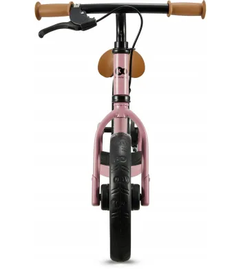 Kinderkraft Rowerek biegowy hamulec ręczny regulowany SPACE 12" retro Pink