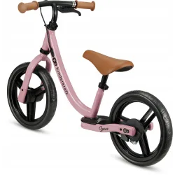 Kinderkraft Rowerek biegowy hamulec ręczny regulowany SPACE 12" retro Pink