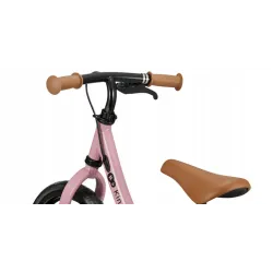Kinderkraft Rowerek biegowy hamulec ręczny regulowany SPACE 12" retro Pink