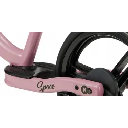 Kinderkraft Rowerek biegowy hamulec ręczny regulowany SPACE 12" retro Pink