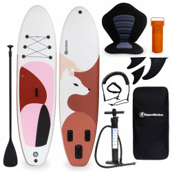 SUP Deska Board Paddle Do Pływania Pompowana 320cm z Siedziskiem i Wiosłem