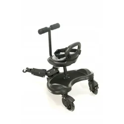 Uniwersalna dostawka do Wózka 2w1 z Siedziskiem Kółka LED