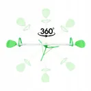 Huśtawka Ogrodowa Wahadłowa Karuzela Równoważnia 2w1 Dla Dzieci HYPERMOTION