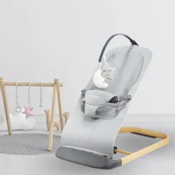 Leżaczek Bujaczek Dla Niemowląt 2w1 Składany Trzystopniowa Regulacja MOBY Leżaczek Bujaczek Dla Niemowląt 2w1 Składany Trzystopniowa Regulacja MOBY