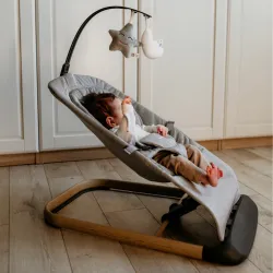 Leżaczek Bujaczek Dla Niemowląt 2w1 Składany Trzystopniowa Regulacja MOBY Leżaczek Bujaczek Dla Niemowląt 2w1 Składany Trzystopniowa Regulacja MOBY