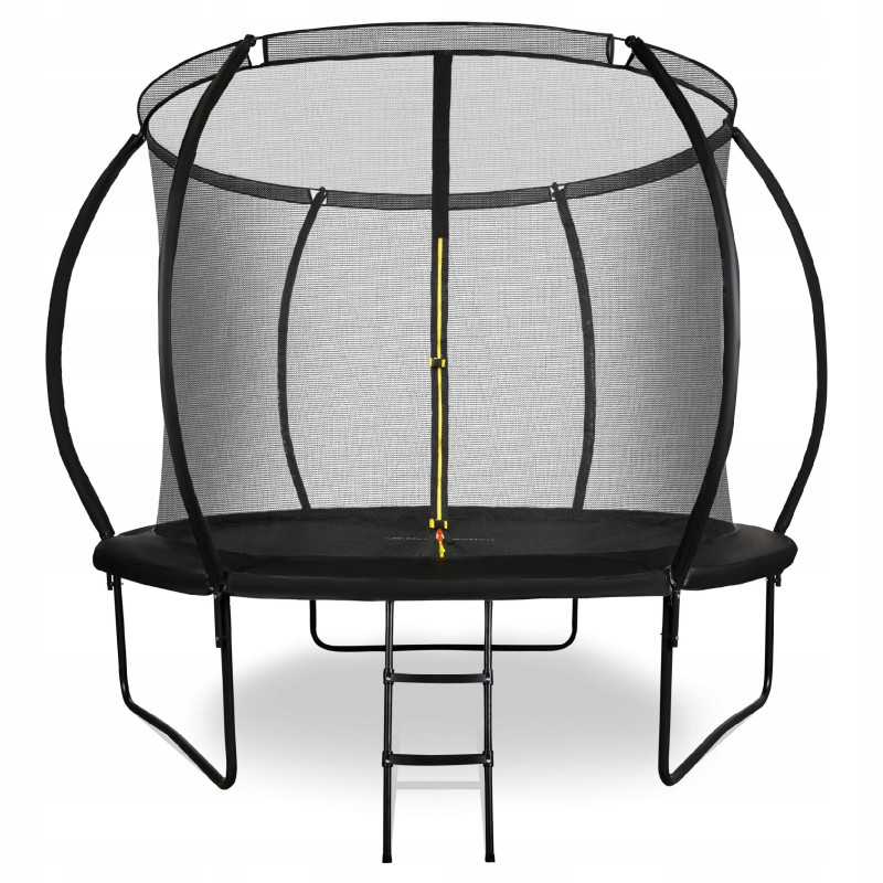 Trampolina Dla Dzieci Ogrodowa 305 z Drabinką i Siatką Szybkoschnąca 100kg 10FT