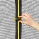 Trampolina Dla Dzieci Ogrodowa 305 z Drabinką i Siatką Szybkoschnąca 100kg 10FT