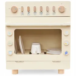 Mamabrum Drewniana zmywarka do naczyń z akcesoriami MAM154