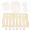 Mamabrum Drewniana zmywarka do naczyń z akcesoriami MAM154