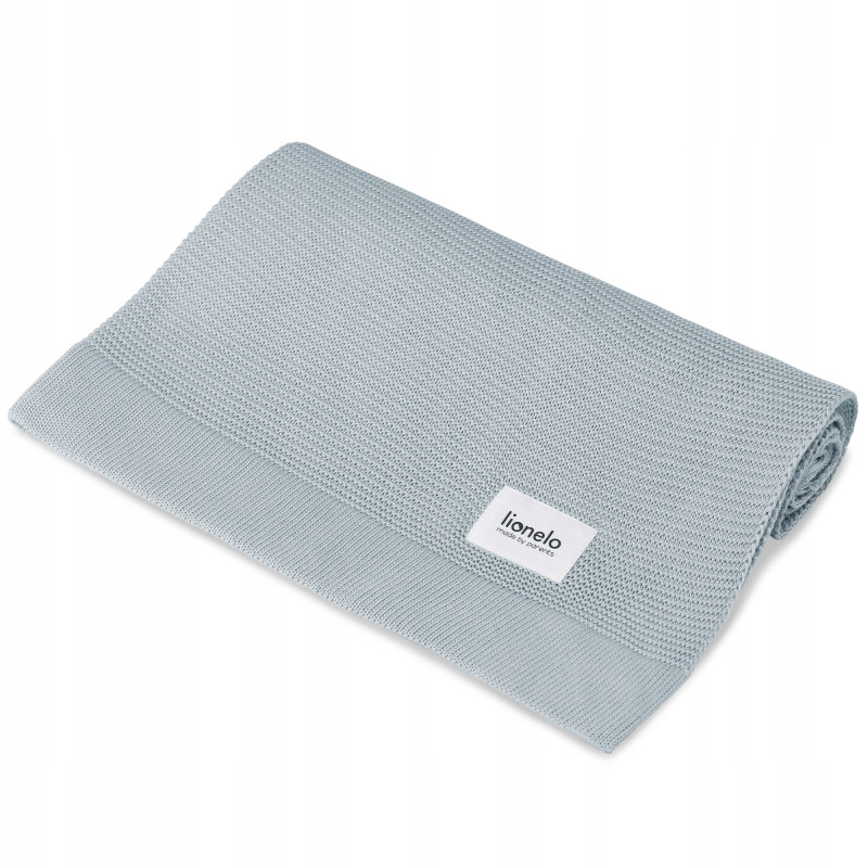 Lionelo Bamboo Blanket KOCYK BAMBUSOWY Otulacz 75x100cm Grey