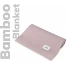 Lionelo Bamboo Blanket KOCYK BAMBUSOWY Otulacz 75x100cm Pink