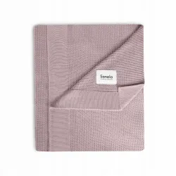 Lionelo Bamboo Blanket KOCYK BAMBUSOWY Otulacz 75x100cm Pink