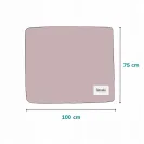 Lionelo Bamboo Blanket KOCYK BAMBUSOWY Otulacz 75x100cm Pink