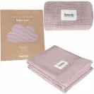 Lionelo Bamboo Blanket KOCYK BAMBUSOWY Otulacz 75x100cm Pink