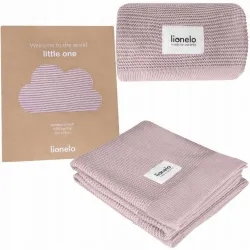 Lionelo Bamboo Blanket KOCYK BAMBUSOWY Otulacz 75x100cm Pink