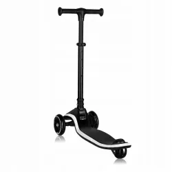Hulajnoga trójkołowa 50kg LED Lionelo Mey  Black Onyx