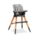KRZESEŁKO do karmienia Lionelo MONA 4w1 Black Onyx