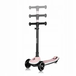 Hulajnoga trójkołowa 50kg LED Lionelo Mey Pink Rose Hulajnoga trójkołowa 50kg LED Lionelo Mey Pink Rose