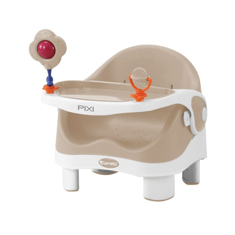 Lorelli krzesełko do karmienia 2w1 nadstawka na krzesło PIXI Beige