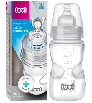 LOVI BUTELKA MEDICAL+ 250ml 3m+ SMOCZEK SUPERVENT 21/563