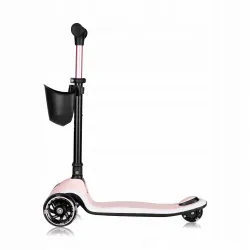 Hulajnoga trójkołowa 50kg LED Lionelo Mey Pink Rose Hulajnoga trójkołowa 50kg LED Lionelo Mey Pink Rose