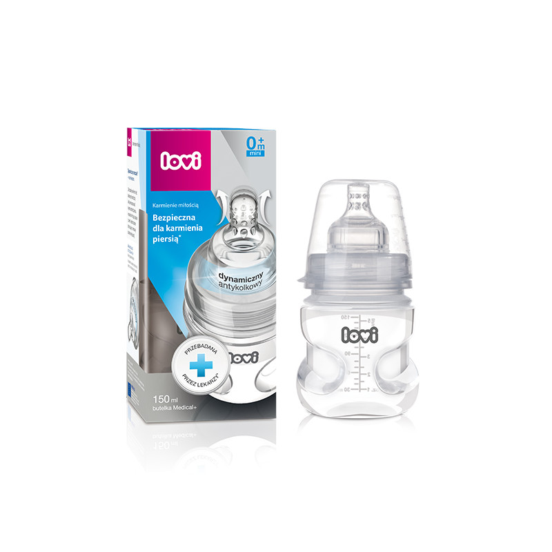 LOVI BUTELKA MEDICAL+ 150ML 0M+ SMOCZEK SUPERVENT 21/565
