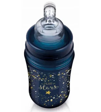 LOVI zestaw STARDUST butelka 240 + smoczki 0354