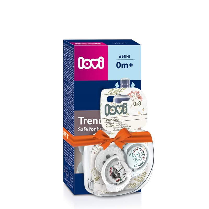 LOVI zestaw Trends Wild Soul green butelka 120ml+smoczki 0-3 0412