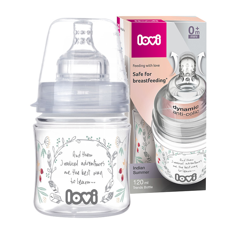 LOVI 0M+ BUTELKA DO KARMIENIA TRENDS 120ML 21/582