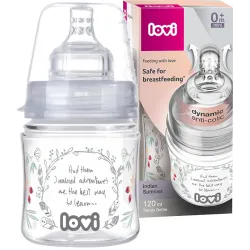 LOVI 0M+ BUTELKA DO KARMIENIA TRENDS 120ML 21/582