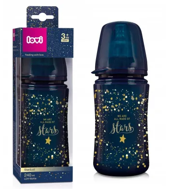 Lovi Butelka antykolkowa 240ml 3m+ 21/585 Stardust
