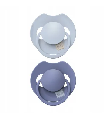 LOVI SILIKONOWY SMOCZEK DYNAMICZNY PRIME 2szt. 18m+  34/419 Blue/ Blue