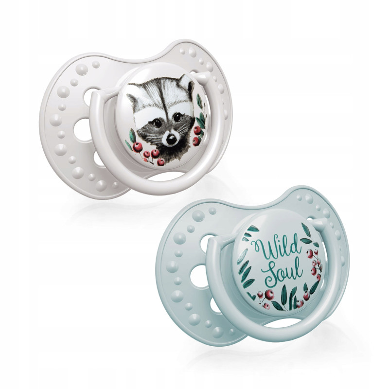 Lovi Smoczek uspokajający 0-3m 2szt 22/882b wild soul