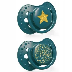 Lovi Smoczek uspokajający Stardust 0-3m 22/892 zielony
