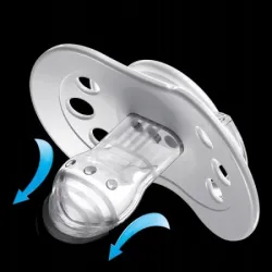 Lovi Smoczek uspokajający Stardust 0-3m 22/892 zielony