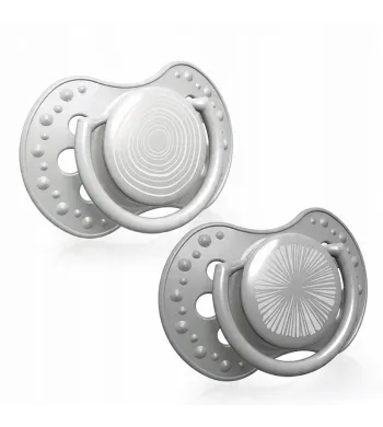 Lovi Harmony Smoczek Silikonowy Dynamiczny 0-3 m 22/905 Girl 2 Szt.