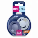 Lovi Smoczek uspokajający Prime 6-18m 2szt 34/418 Blue/ Blue