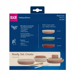 LOVI Talerzyki dla niemowląt 2szt 21/530 RED