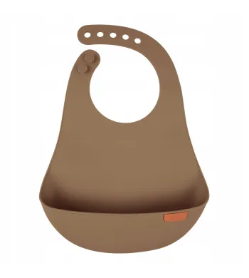 Lovi Śliniak Silikonowy Granola 51/031 51/031 brązowy