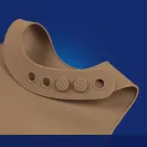 Lovi Śliniak Silikonowy Granola 51/031 51/031 brązowy