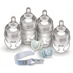 LOVI Zestaw startowy wyprawka butelki smoczki Baby Shower Botanic Boy