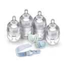 LOVI Zestaw startowy wyprawka butelki smoczki Baby Shower Botanic Boy