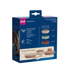 Lovi miseczki dla niemowląt Tamarillo 2szt. 21/531 RED