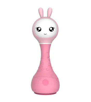 Alilo Króliczek smarty bunny grzechotka różowy
