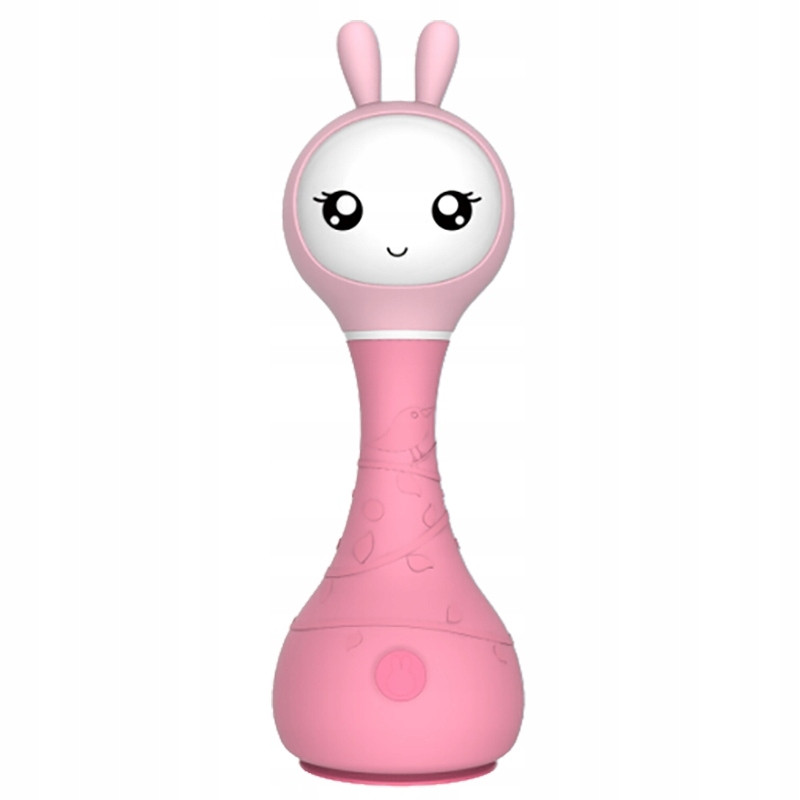 Alilo Króliczek smarty bunny grzechotka różowy