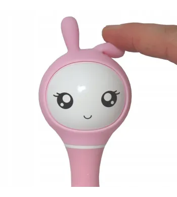 Alilo Króliczek smarty bunny grzechotka różowy