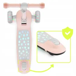 Hulajnoga balansowa HyperMotion LUMI 3w1 różowa z podświetleniem Hulajnoga balansowa HyperMotion LUMI 3w1 różowa z podświetleniem