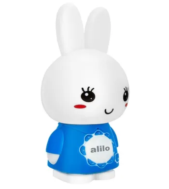 Zabawka interaktywna Alilo Big Bunny niebieski